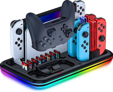 Amazon Rgb Switch Charger Dock For Nintendo Switch Switch Lite