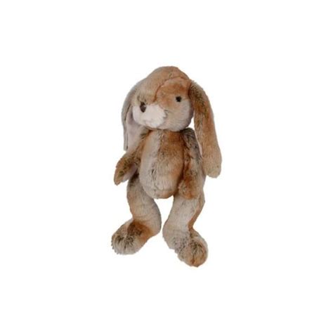 BUKOWSKI Peluche Lapin Graham Marron Clair 35 Cm Cdiscount