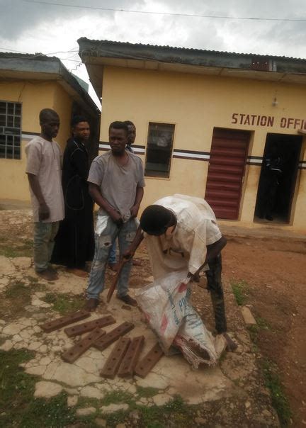 Nscdc Arrests Railway Line Vandals Three Others In Kwara