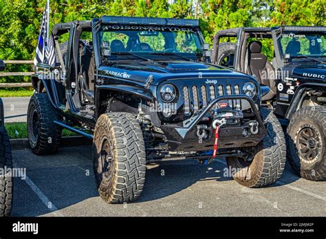 Pigeon Forge TN August 25 2017 Modified Off Road Jeep Wrangler JK