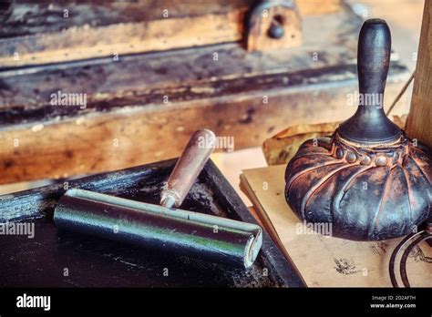 Old Printing Press High Resolution Stock Photography And Images Alamy