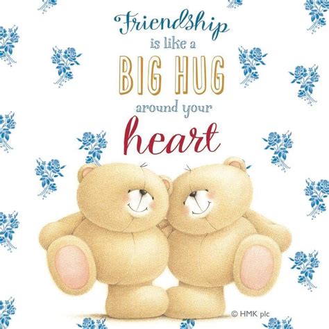 Pin by Marion Tesselaar on Forever Friends | Hug quotes, Hug friendship ...