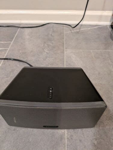 Sonos Play 3 Wireless Speaker Black 180501002014 Ebay