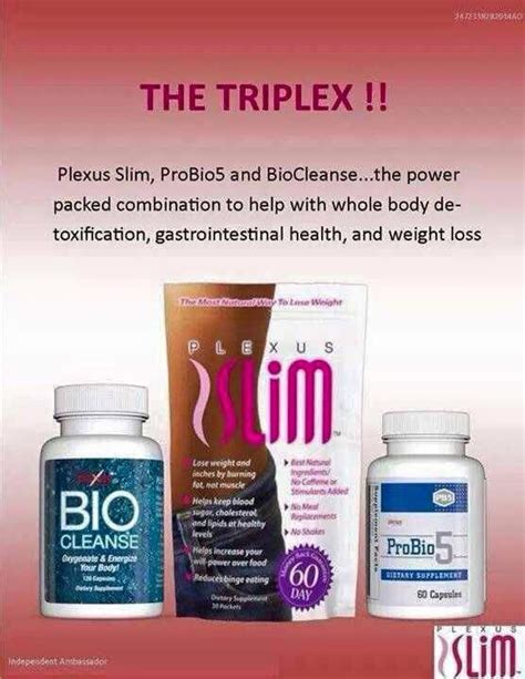 The Triplex Plexus Products Plexus Slim Health