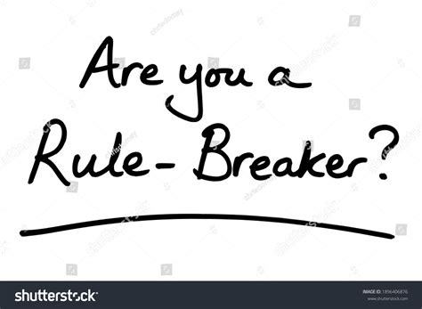 rule breakers images stock  vectors shutterstock