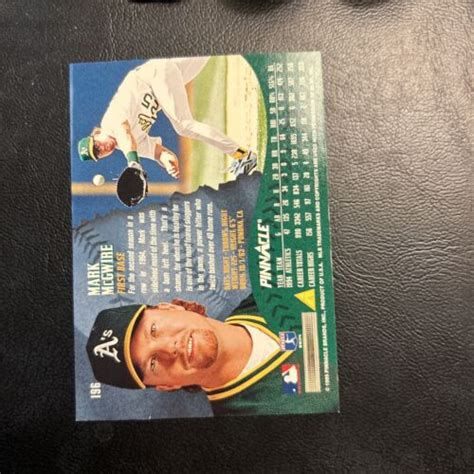 B D Mark Mcgwire Oakland As Athletics Pinnacle Ebay