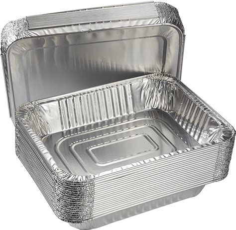 9x13 Half Size Foil Pans With Lids 10pack 20pack 25pack 50pack