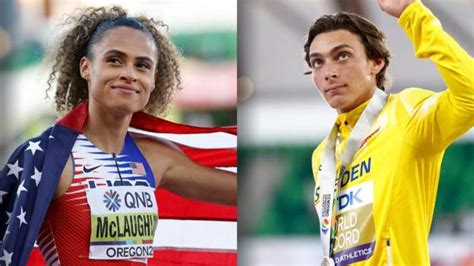 World Athletics Awards Sydney Mclaughlin Levrone And Armand Duplantis