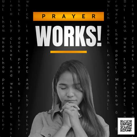 Prayer Bible Verse Design Template | PosterMyWall
