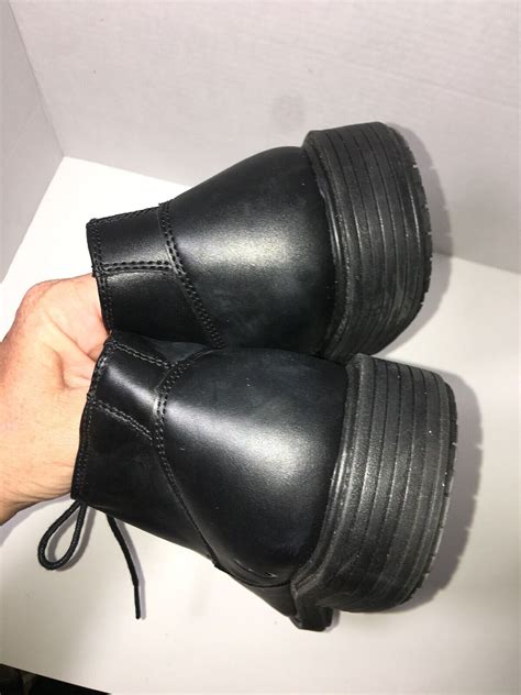 Emeril Lagasse Mens Work Boots Oil Slip Resistant Sz 115 Black Ebay