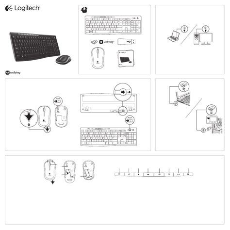 Logitech MK270 User's Manual - Free PDF Download (2 Pages)