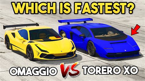 Gta Online Turismo Omaggio Vs Torero Xo Which Is Fastest Youtube