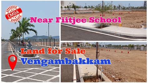 Chennai East Tambaram Land For Sale Near Selaiyur Vengambakkam