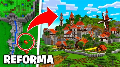 Reformei A Vila Npc Mais Bonita Do Minecraft Bt Youtube