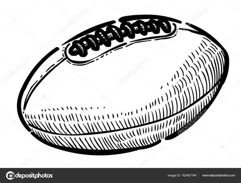 Ballon De Rugby Dessin