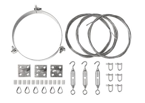 Stovax Professional XQ 7 Guy Wire Kit Including Support Bracket In