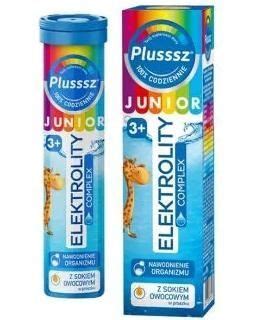 Plusssz Junior Elektrolity Complex Tabl Musuj Cych Profilaktyka