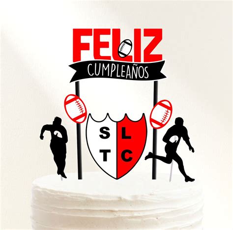 Cake Topper Rugby Lawn Tennis Taller Creativo