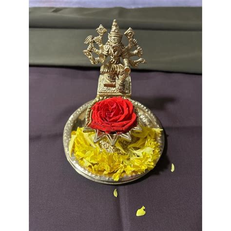 Varahi Amman Vilakku Varahi Devi Statue Oil Lamp 100 Brass