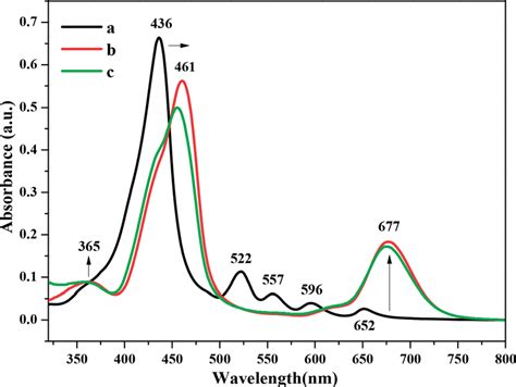 Absorbance Spectra Of A Tpp Thin Film And After Exposure To 100 Ppm