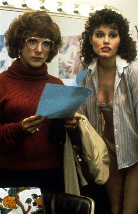 Geena Davis And Dustin Hoffman In Tootsie 1982