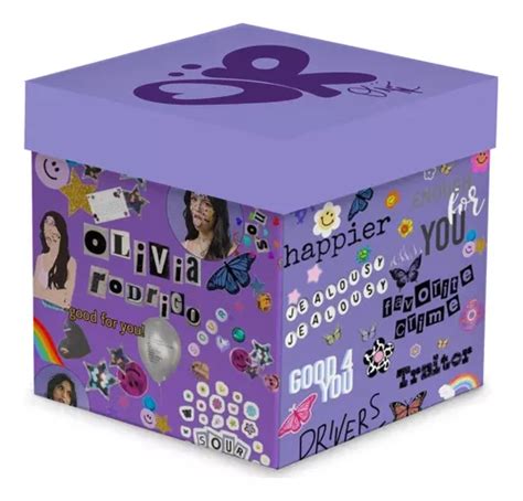 Caja Para Regalo Olivia Rodrigo Madera Mujer MercadoLibre