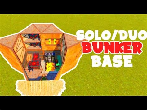 Solo Duo Bunker Base Rust Base Rust Youtube