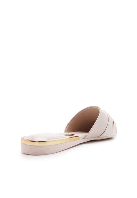 Mule Vizzano Nó Nude Compre Agora Dafiti Brasil