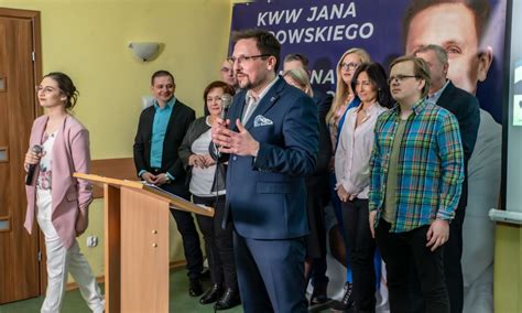 Konferencja Prasowa Komitetu Wyborczego Jana Borowskiego Winouj Cie