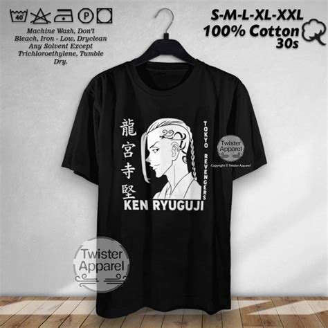 Jual Kaos Anime Ken Ryuguji Draken Tokyo Manji Gang Tokyo Revengers