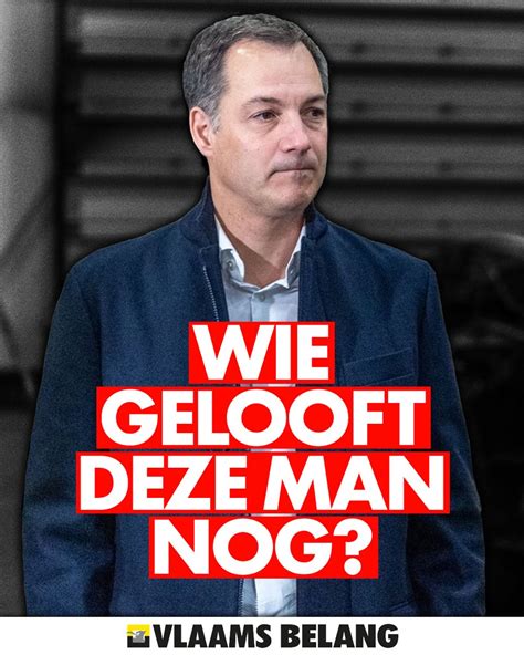 Vlaams Belang On Twitter Eerste Minister Alexanderdecroo Heeft Géén