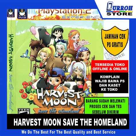 KASET GAME PS2 HARVEST MOON SAVE THE HOMELAND Lazada Indonesia