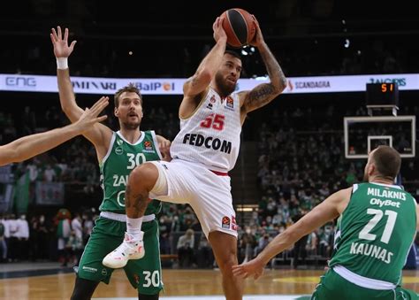 Euroleague Monaco Se Relance Apr S Prolongation Kaunas Pour La