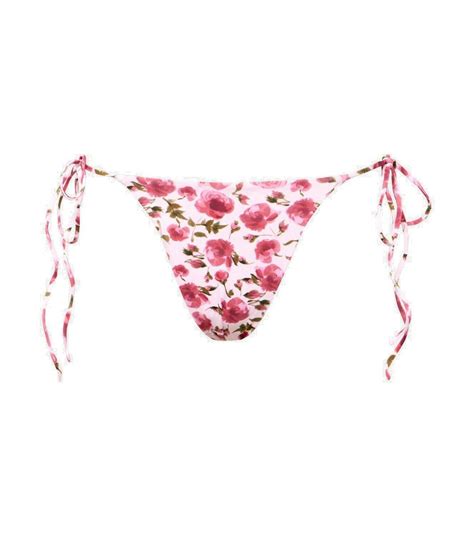 Magda Butrym Printed Bikini Bottoms Magda Butrym