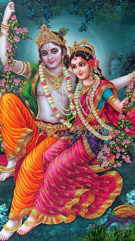 Radha Krishna Lord Vishnu HD Phone Wallpaper Pxfuel