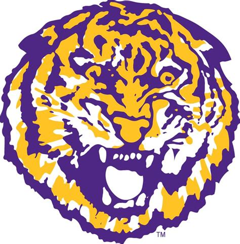 LSU Tigers Primary Logo (1972) - A growling tiger's head | Lsu tigers ...