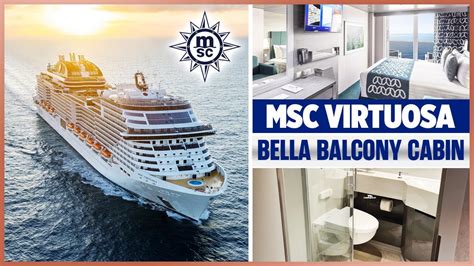 Msc Virtuosa Balcony Cabin Tour Youtube