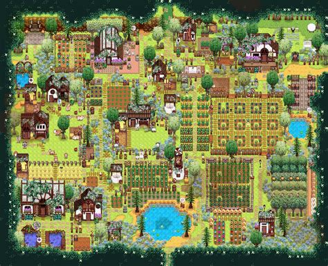 Aprender Sobre Imagem Stardew Valley Farm Map Mod Br Thptnganamst