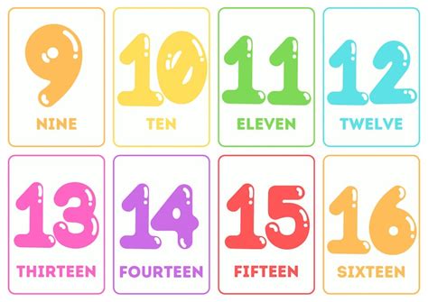 Printable Number Flashcards for Kids, Numbers 1-50, Digital Learning Cards for Kids - Etsy