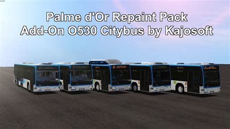 Palme D Or Repaint Pack Add On O Citybus