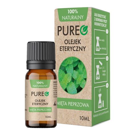 Pureo Naturalny Olejek Eteryczny Mi Ta Pieprzowa Ml