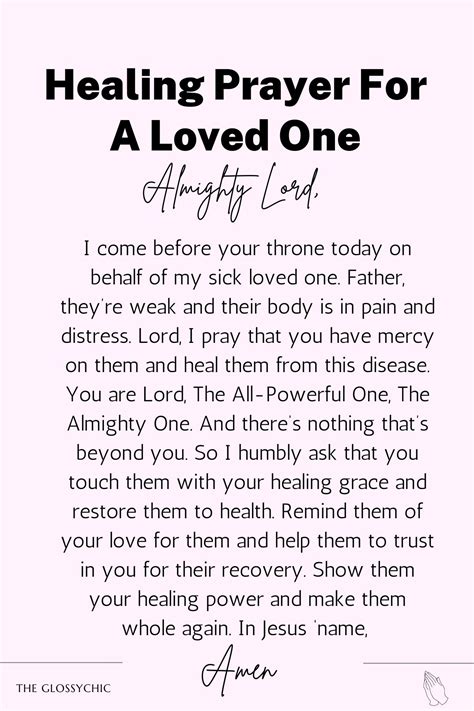 17 Prayer Points For Healing And Strength - The Glossychic