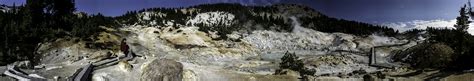 Bumpass Hell In Lassen Volcanic National Park California Image Free