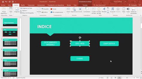 C Mo Crear Hipervinculos En Powerpoint Youtube