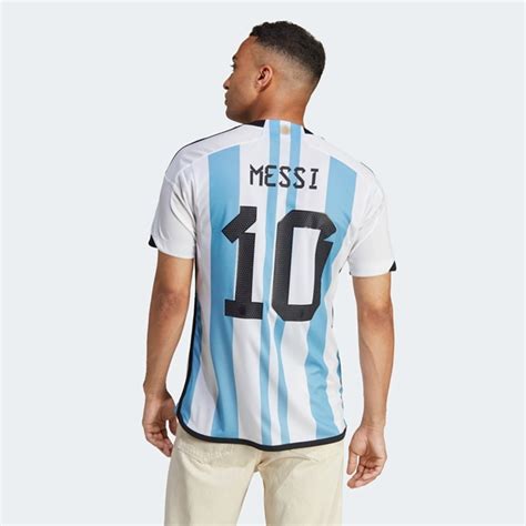 Camisa Adidas Argentina Copa Do Mundo Messi N Masculina