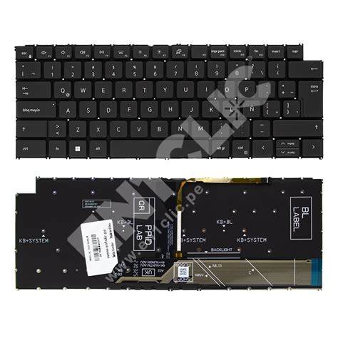 Teclado Para Dell Inspiron 7620 Retroiluminado En1Clic