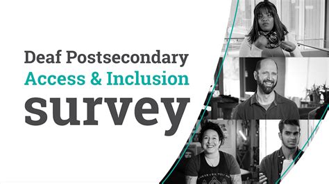 2022 23 Deaf Student Postsecondary Access And Inclusion Survey