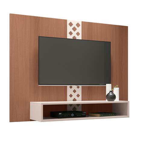 Painel Suspenso Form para TV até 47 Polegadas Nature Off White 1562