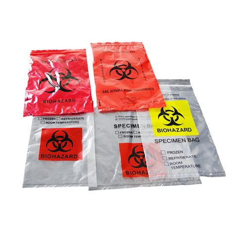 Custom Ldpe Ziplock Pathology Transport Envelope Medical Lab