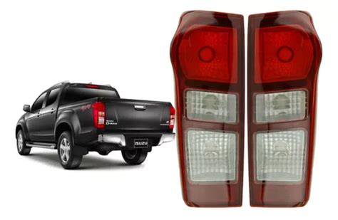 Farol Trasero Para Chevrolet Luv Dmax 2015 2019 Par Cuotas sin interés